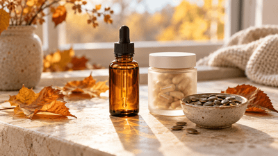 Vitamin D und Zink im Herbst: bewusst auswählen